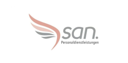 Logo san. Personaldienstleistungen GmbH